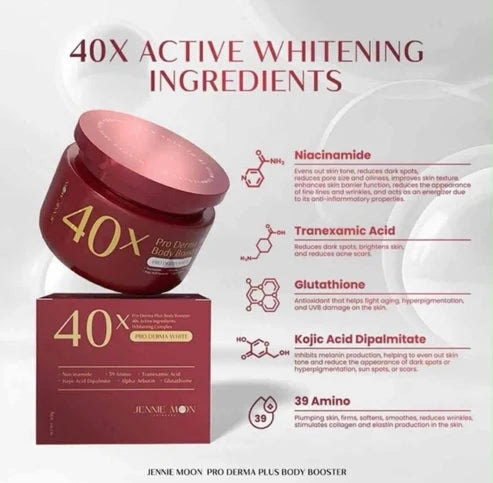 40x JENNIE MOON Pro Derma Plus Body Booster thailand