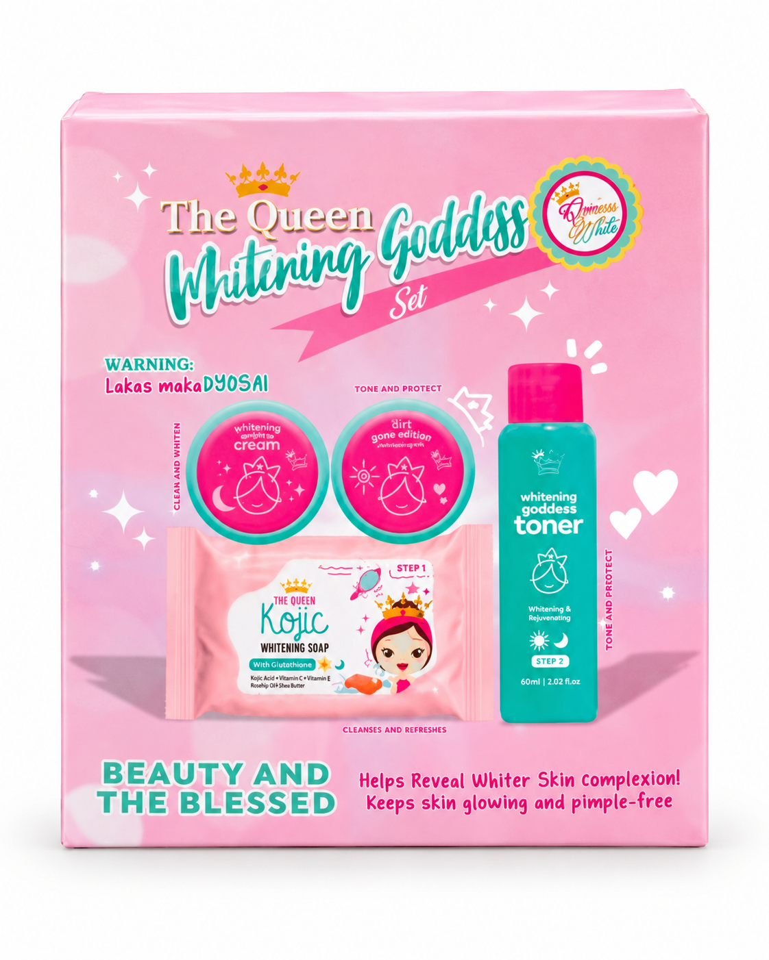 The Queen Whitening Goddess Set