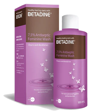 Betadine 7.5% Antispetic Feminine Wash - 100ml